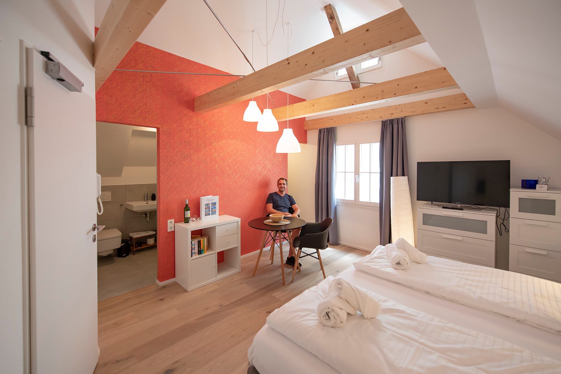 Holiday apartments on Lake Constance: Guest House "Am Schlossplatz", Room #5