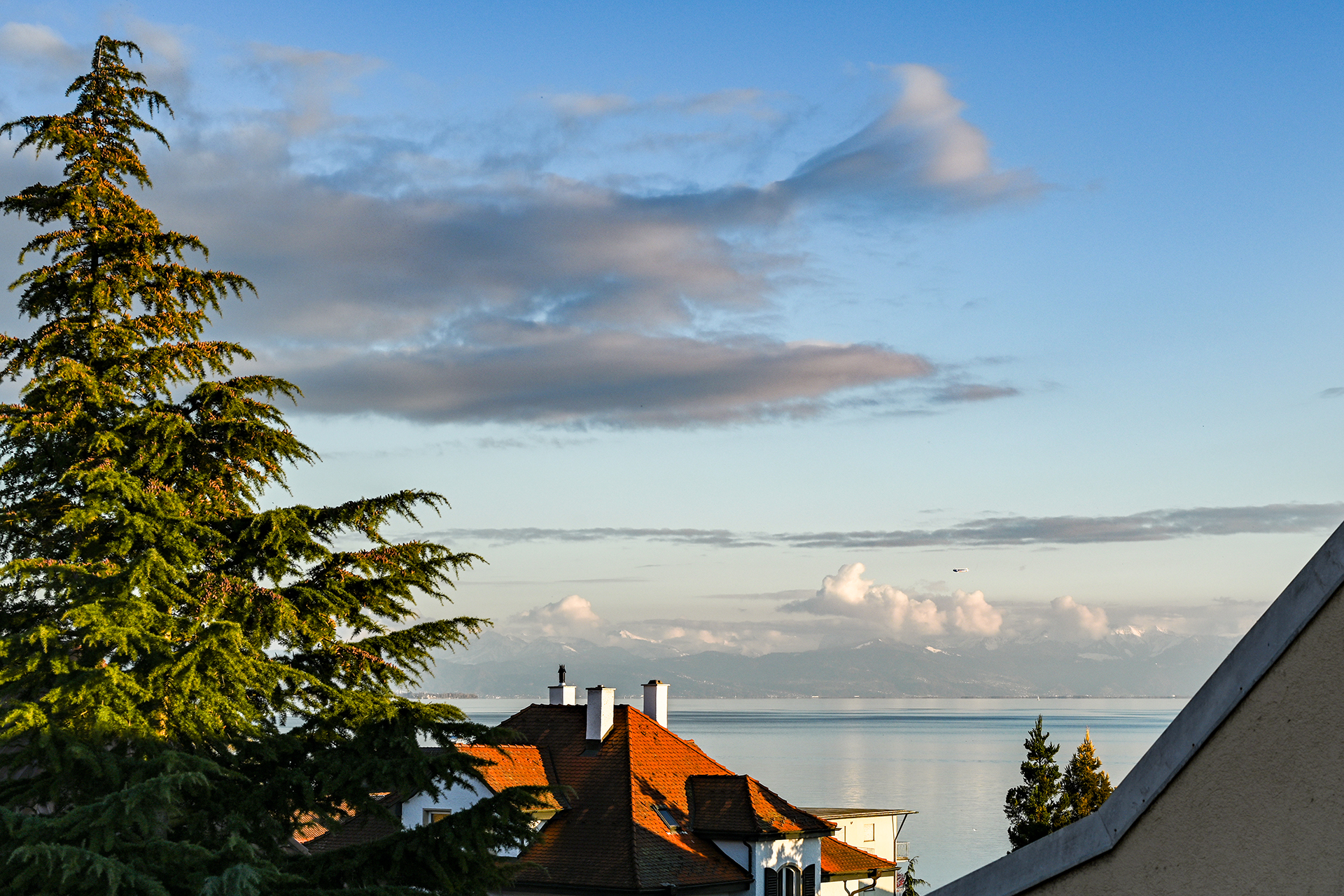 Holiday apartments on Lake Constance: Immenstaad 2 - Roof Terrace