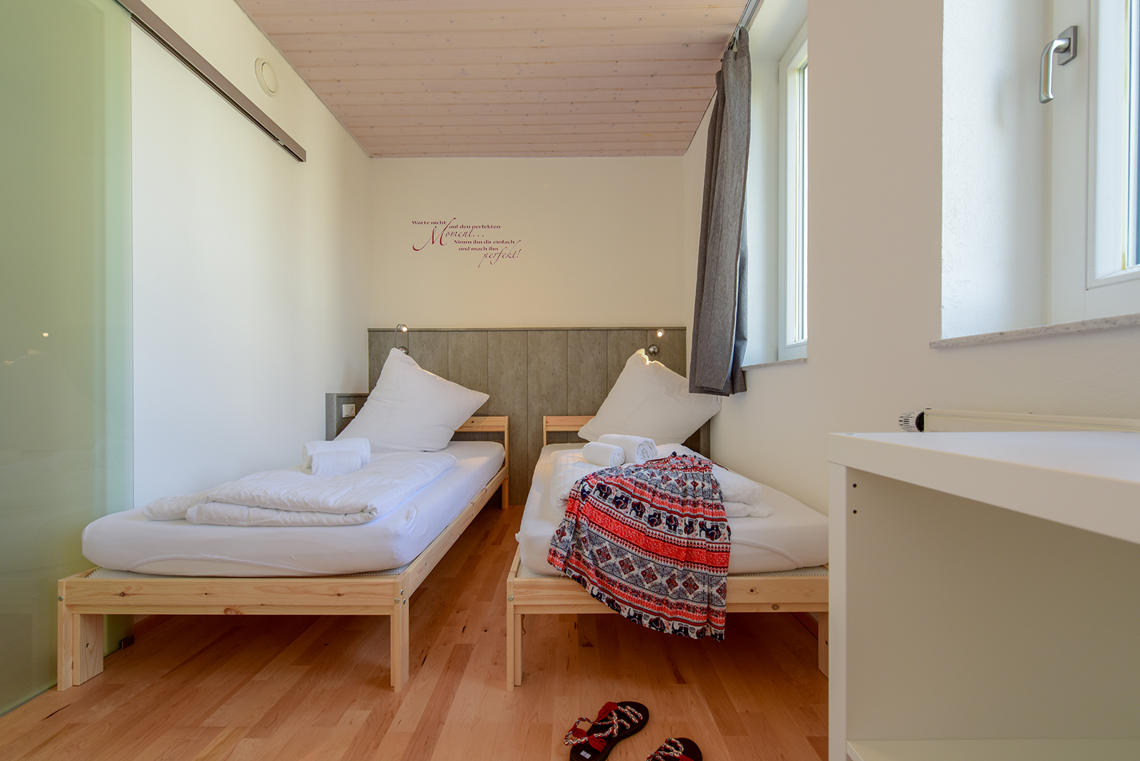 Ferienwohnung am Bodensee: Seeblüte - Schlafzimmer