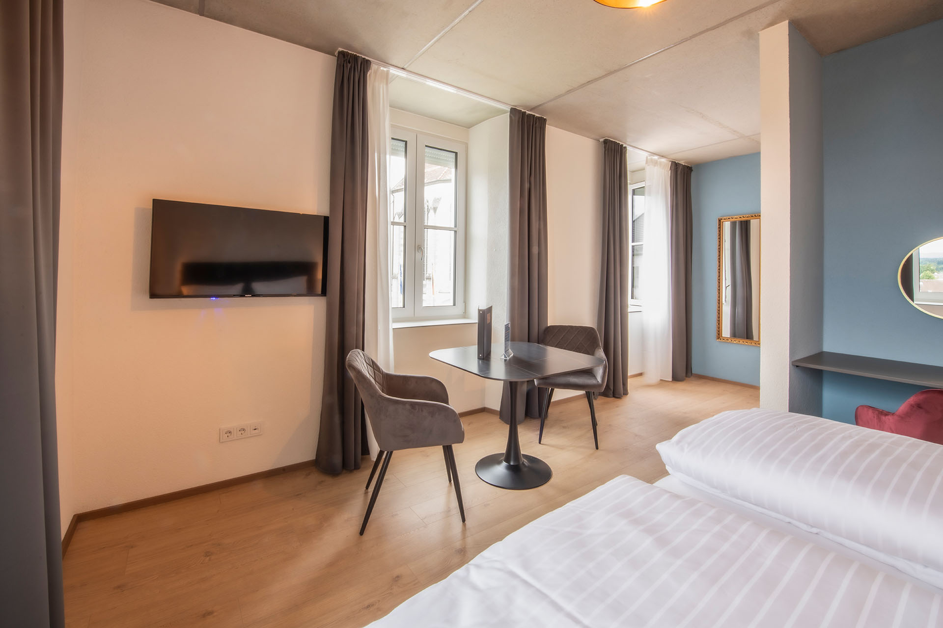 Das Adler, Markdorf - Deluxe Doppelzimmer - Schlafen & Wohnen