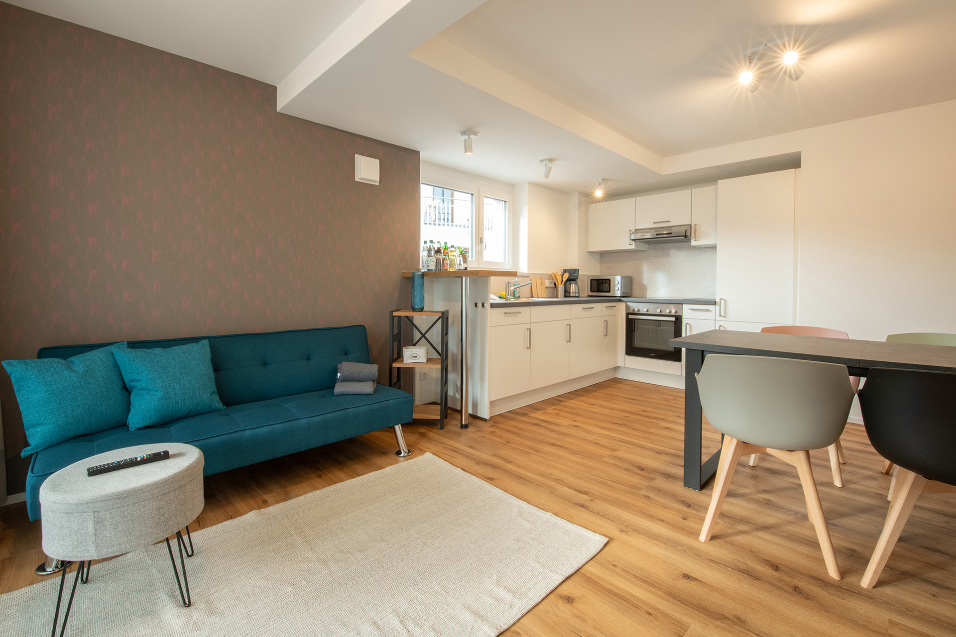Holiday apartments on Lake Constance: Apartment House Markdorf, Apartment 4 - Living