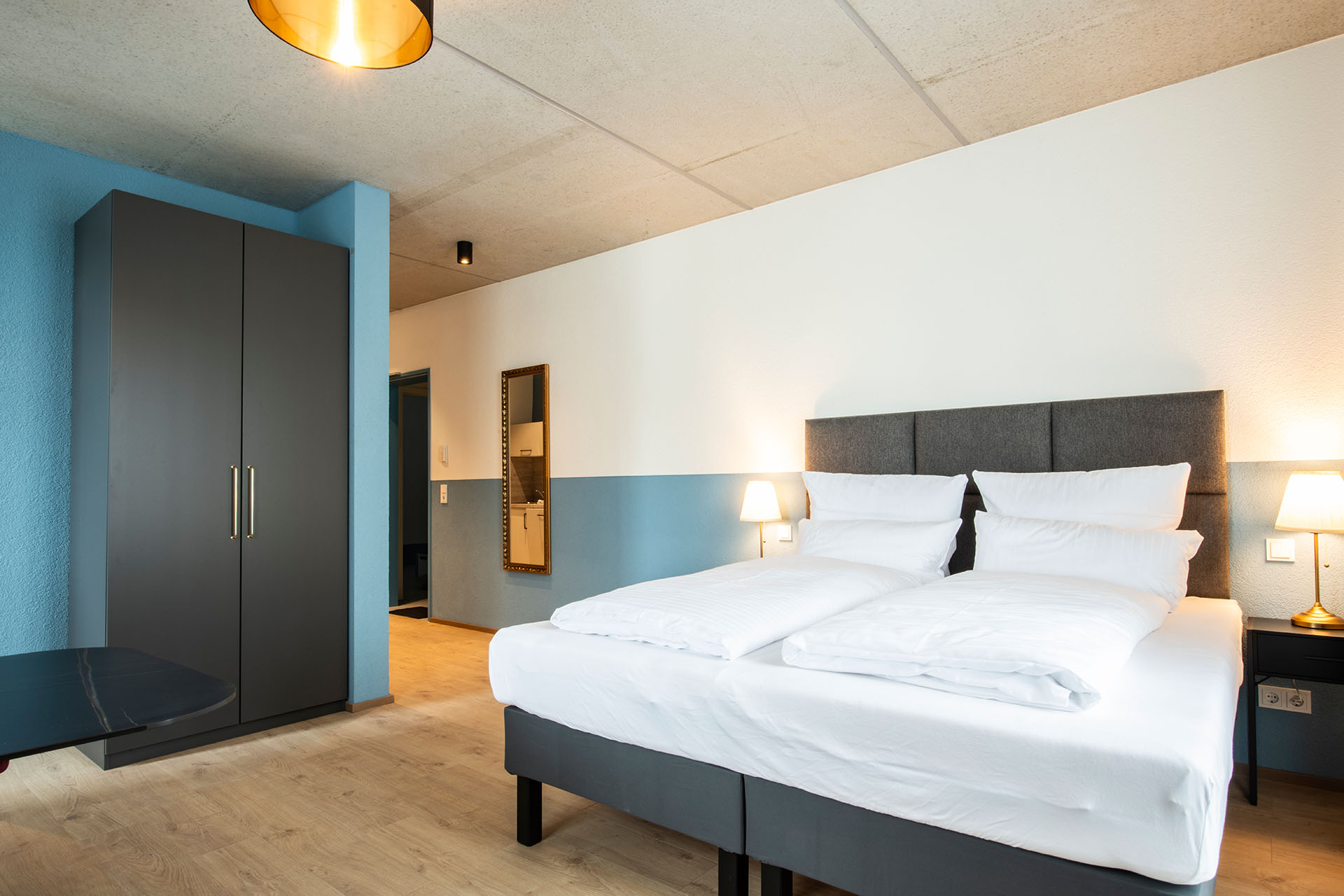 Das Adler, Markdorf - Doppelzimmer - Schlafen und Wohnen
