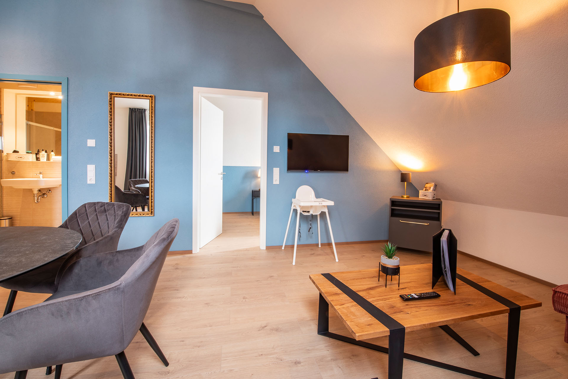 Das Adler, Markdorf - Familiensuite - Wohnen