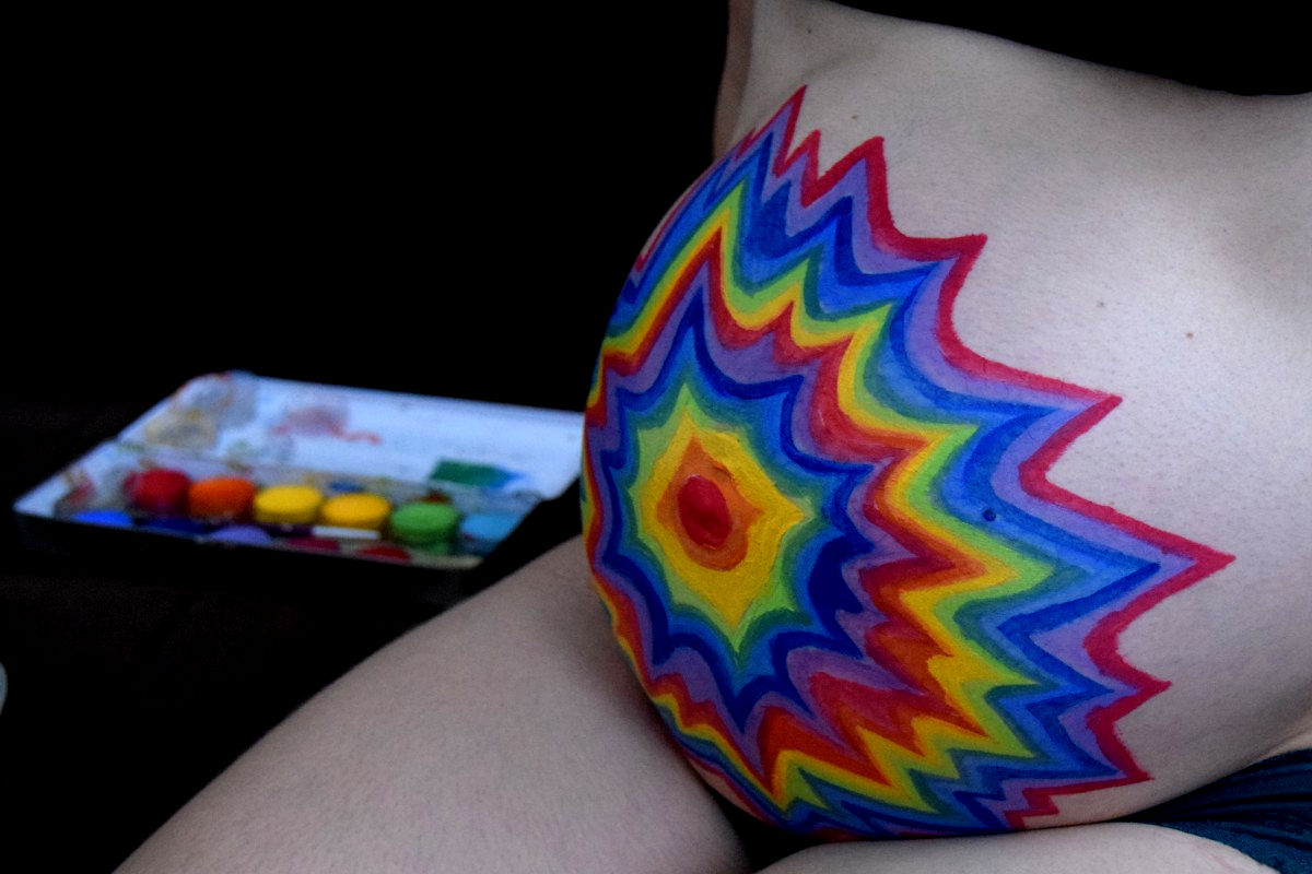 Bellypainting1 - Energie