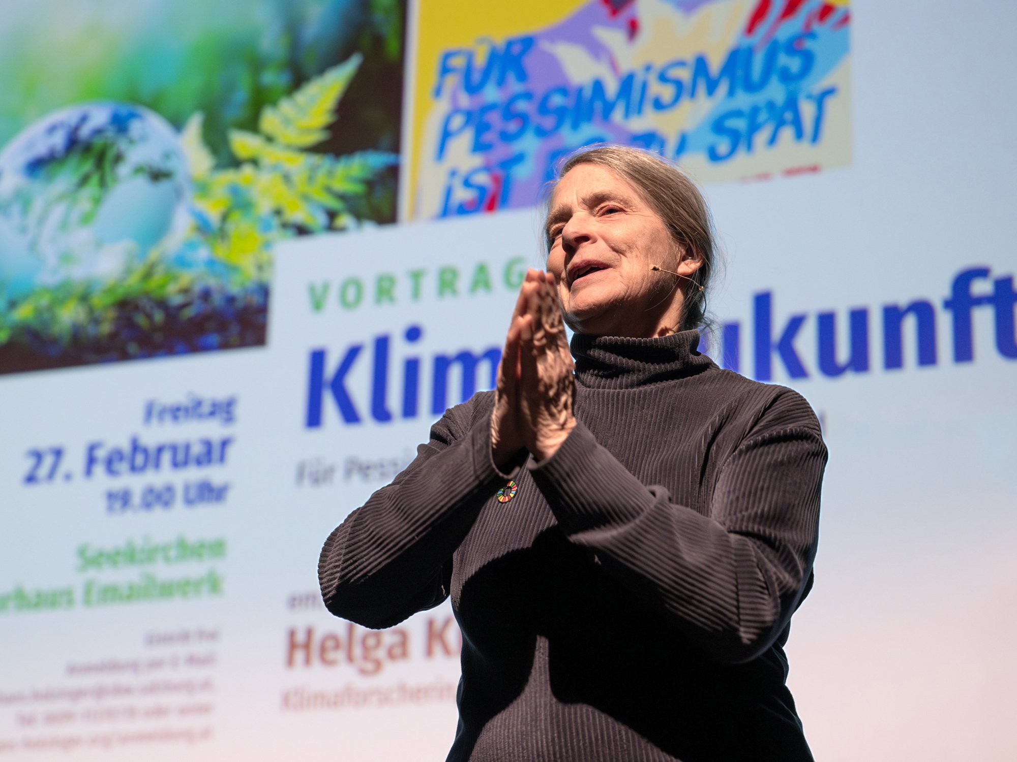 Wenn das Unmögliche unvermeidlich wird: Ein Abend mit Helga Kromp-Kolb