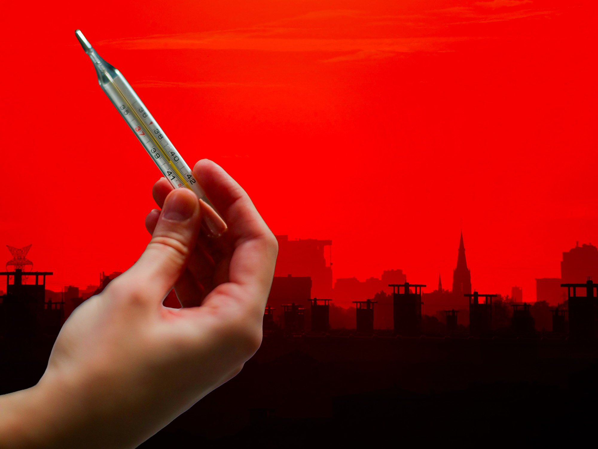 Die Hitze tötet doppelt so viel Menschen als der Verkehr