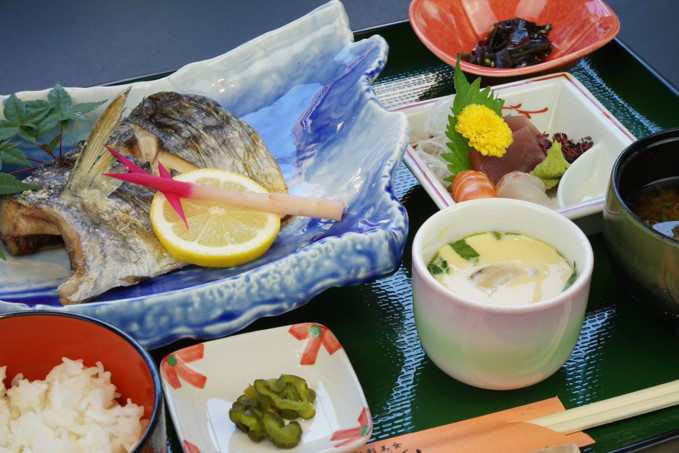Grilled fish set meal¥1880＋tax