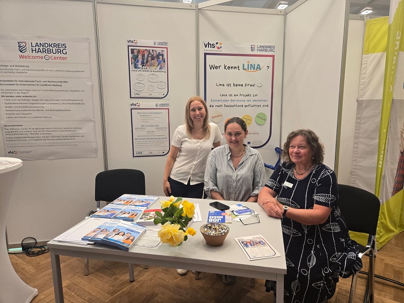 LINA: Auf der Jobmesse in Winsen
