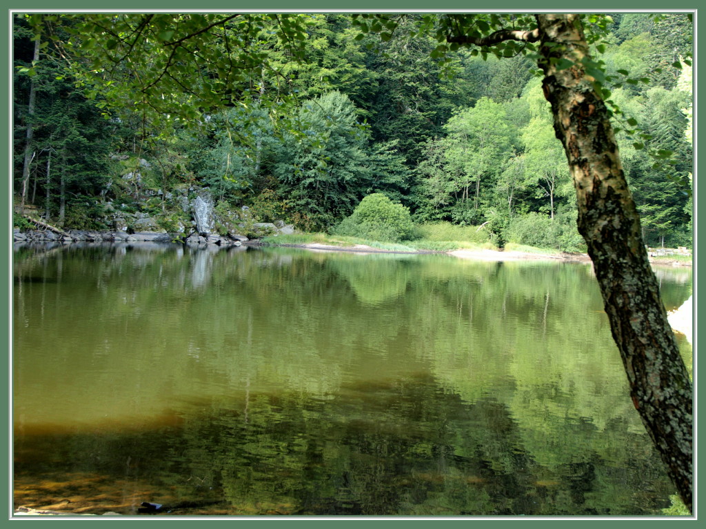 Lac du Fischboedle en été