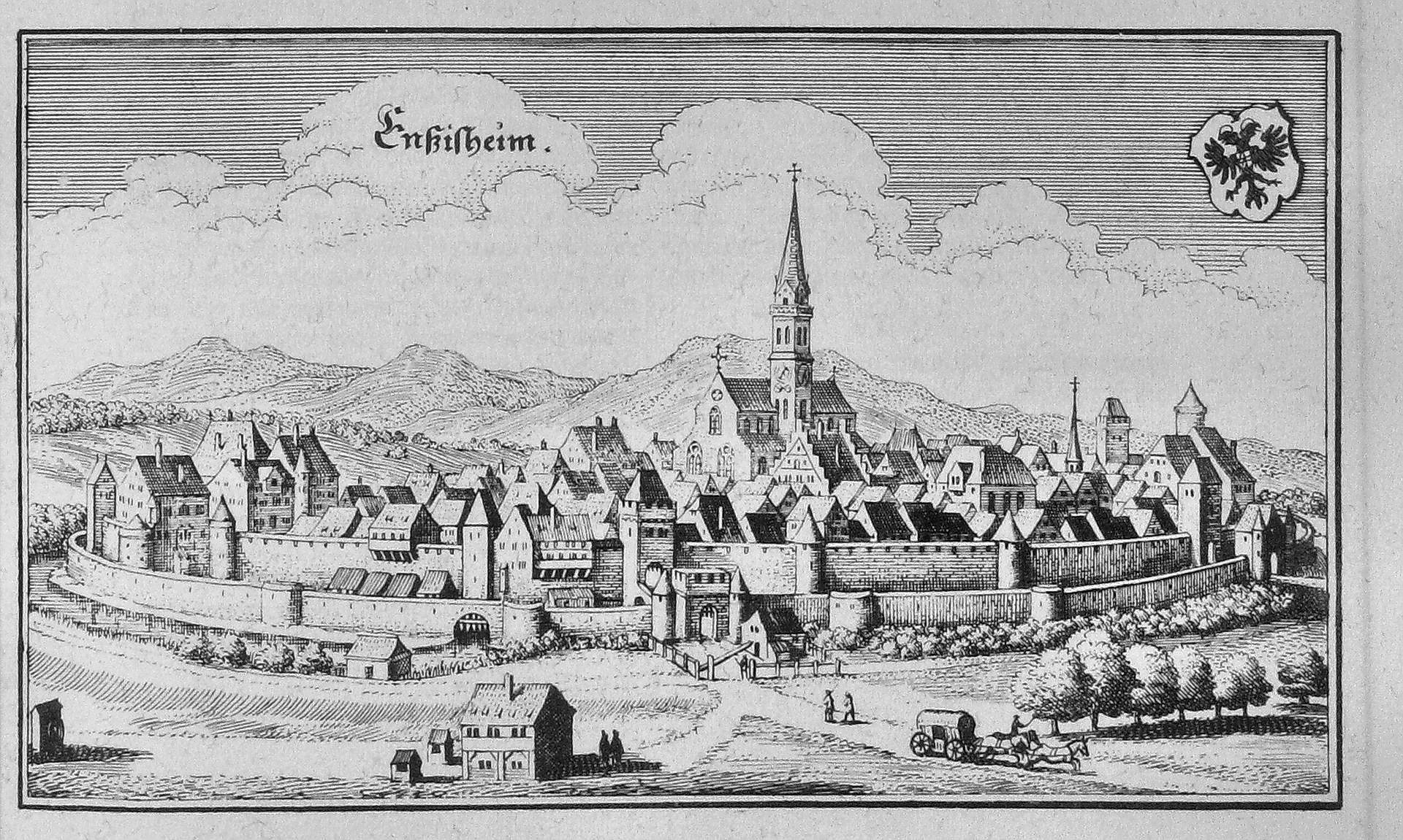 Ensisheim, ville impériale et siège du gouvernement de l'Autriche Antérieure