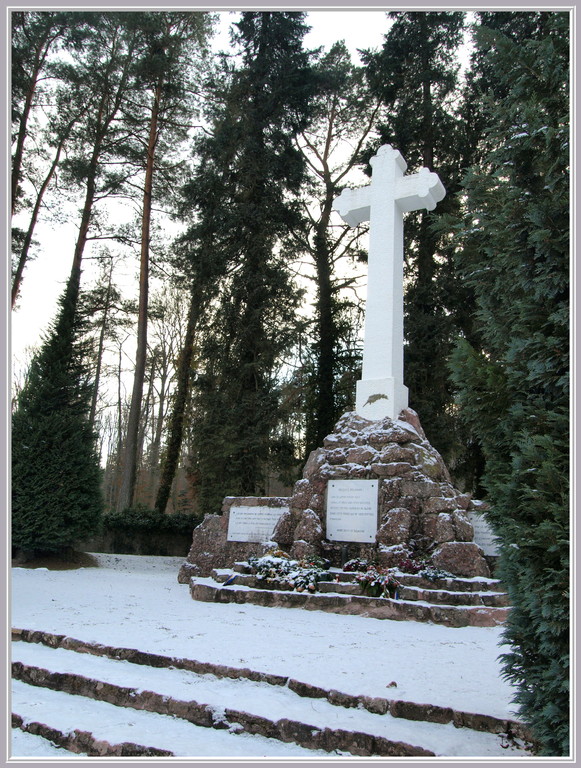 Croix du cimetière roumain de la Gauchmatt