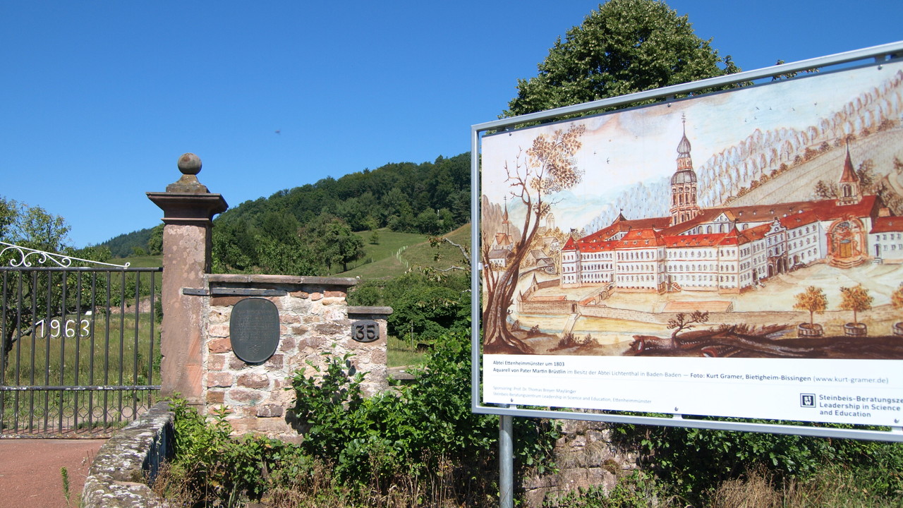 Lieu de l'ancien monastère Bénédictin