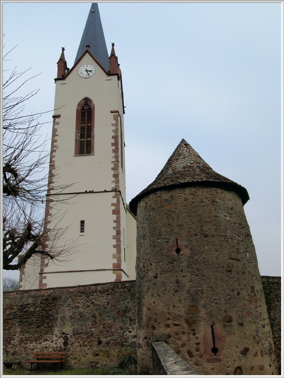 Eglise et cimetière fortifiés de Hartmannswiller