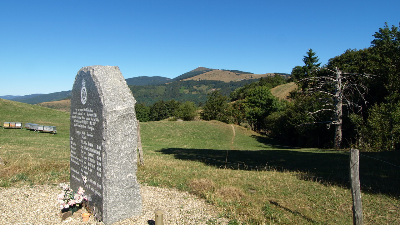 Stèle Hallifax et Grand Ballon