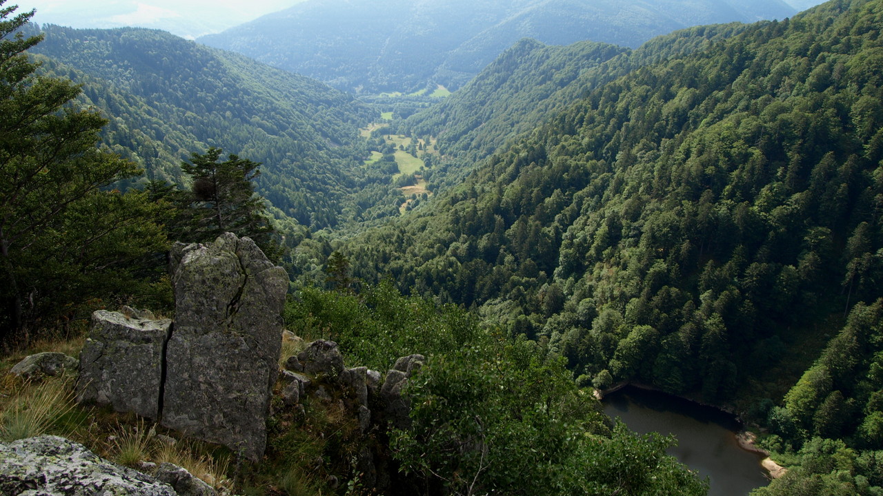 Vue sur le Fischboedle et la Wormsa