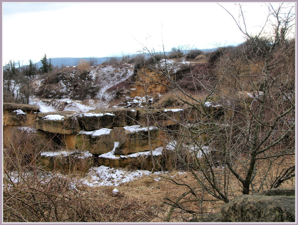 La carrière de calcaire du Strangenberg