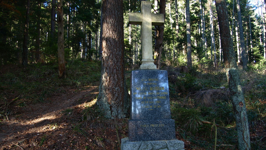 stèle du chasseur Willie Morgan