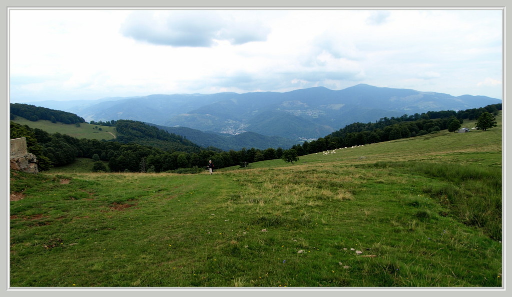 La vallée de Thann et le Grand Ballon