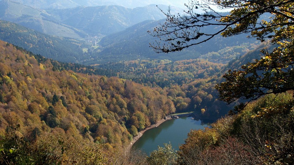 Lac des Perches vu de la Tête des Perches