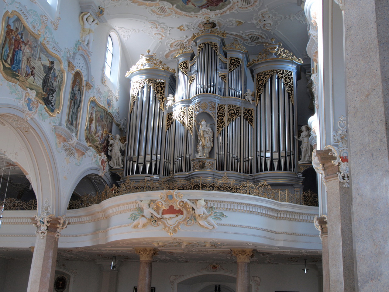 Orgue du facteur d'orgues Zurichois Mertzler