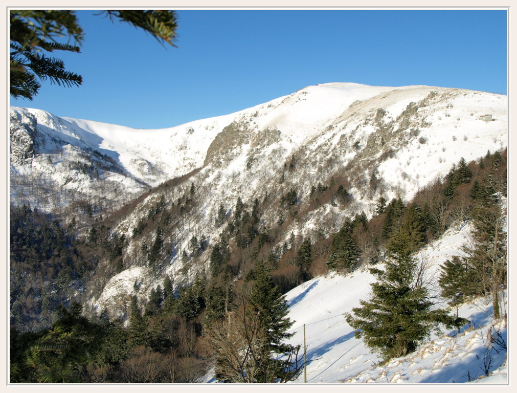 Le Massif du Hohneck en hiver