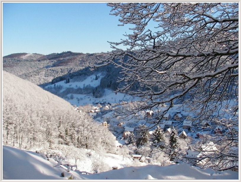 Wasserbourg en hiver