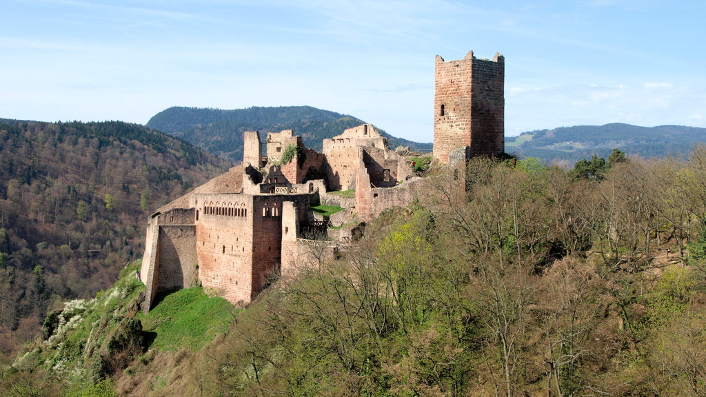 Saint Ulrich vu du Girsberg