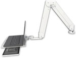 ASEL5220-LUS-DT ノートパソコン用ロングアーム｜医療・産業用 高耐久ノートPCマウント【業務用・グロメット式デスク固定】
