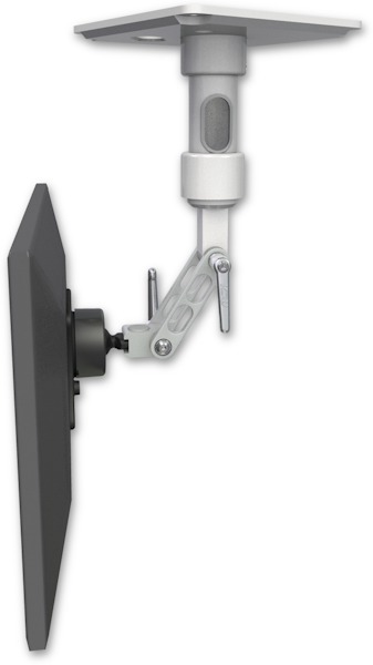 天井取り付け式テレビモニターアーム ホワイト ZG1モニターアーム