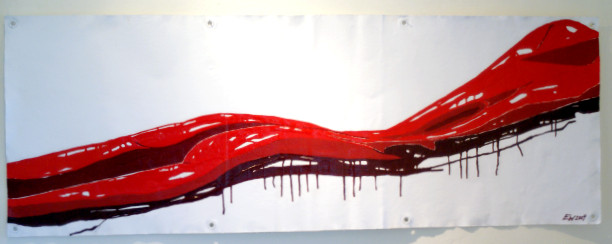 Serie: Frauenakte, floating pictures, SOLD