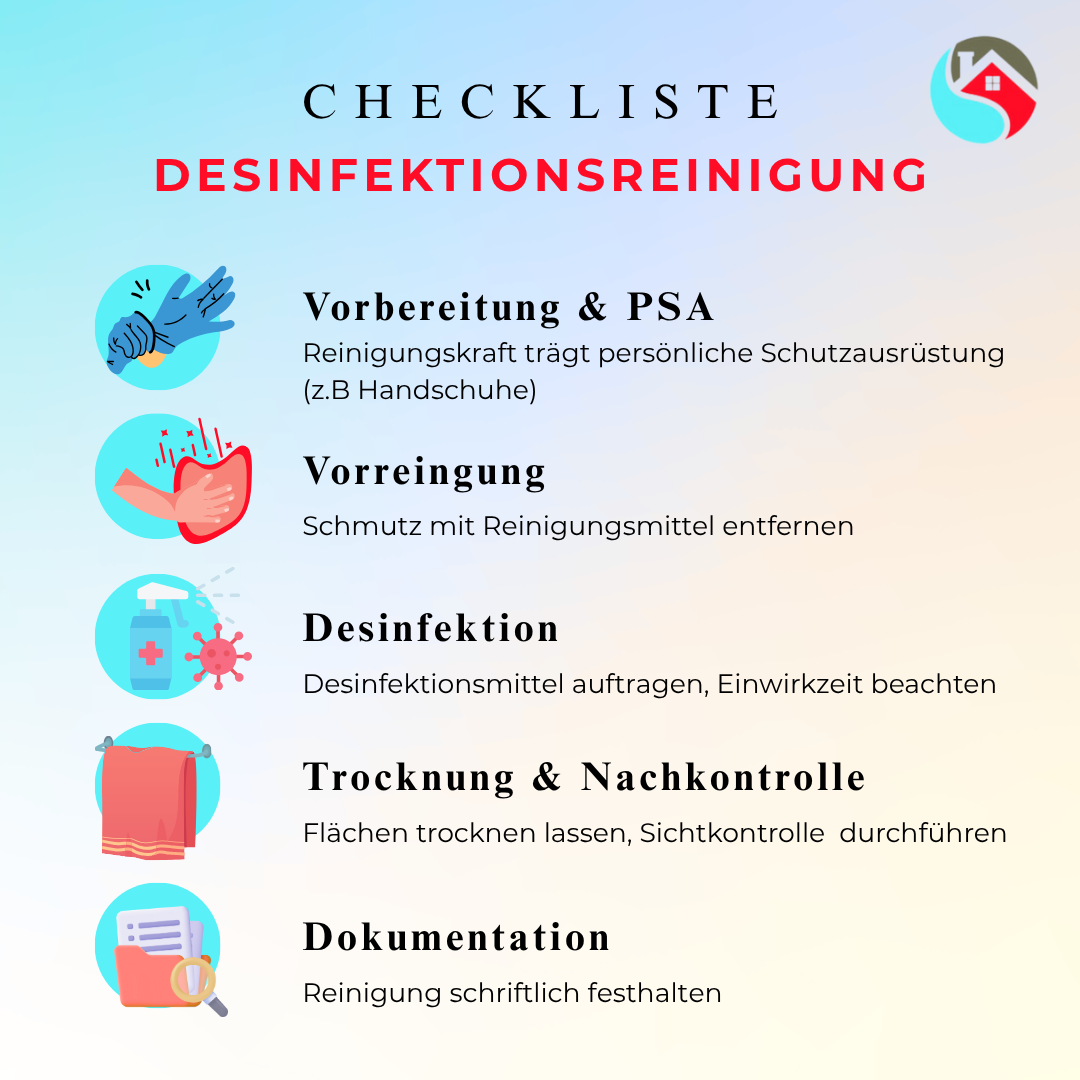 Desinfektionsreinigung: Was bedeutet das in der Praxis?