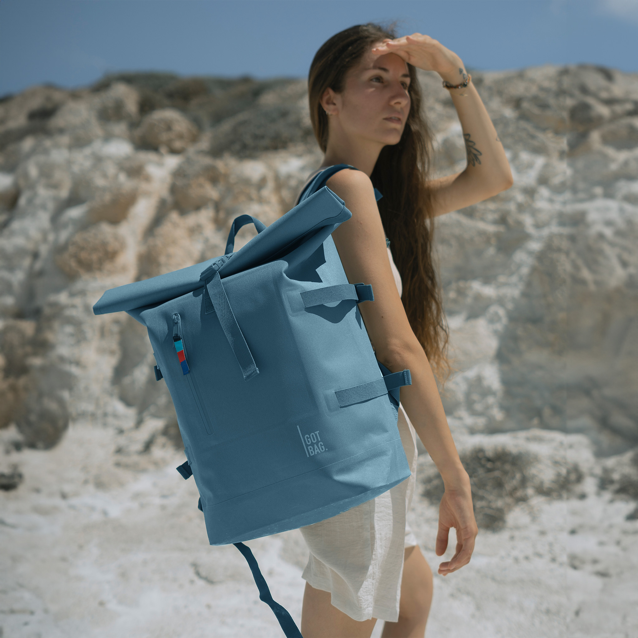 Rolltop Rucksack Neu! Weitere Farben im Shop