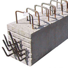 Exemple de béton armé (Photo prise sur http://www.batiproduits.com/liste/produits/poteaux-et-poutres-en-beton-arme-o11688.html)