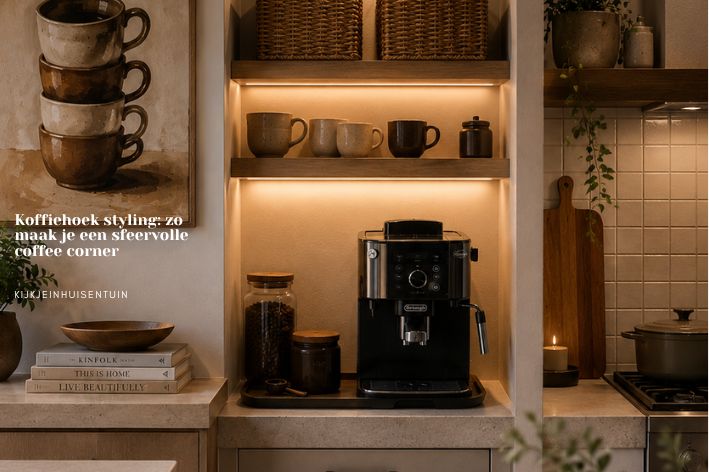 Koffiehoek styling: zo maak je een sfeervolle coffee corner
