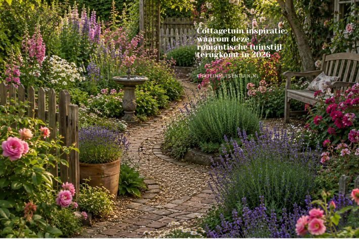 Cottagetuin inspiratie: waarom deze romantische tuinstijl terugkomt in 2026