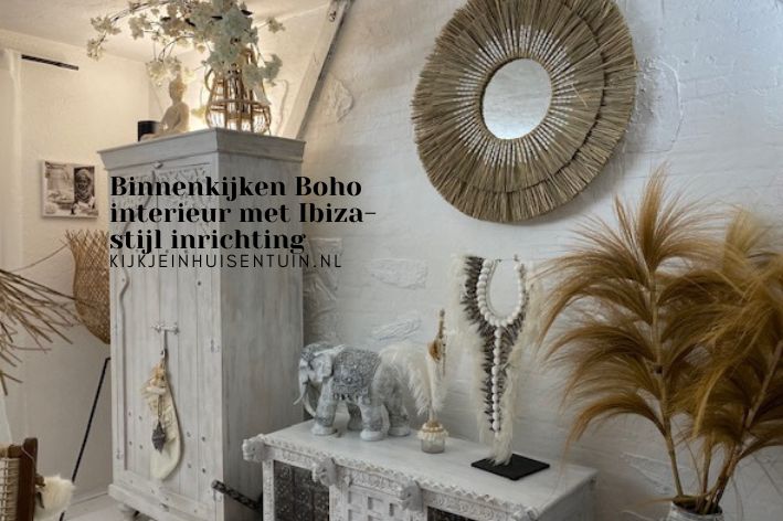 Binnenkijken: boho interieur met Ibiza-stijl inrichting