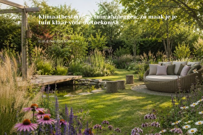 Klimaatbestendige tuin aanleggen: zo maak je je tuin klaar voor de toekomst