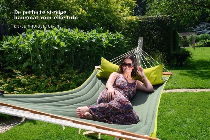 De perfecte stevige hangmat voor elke tuin