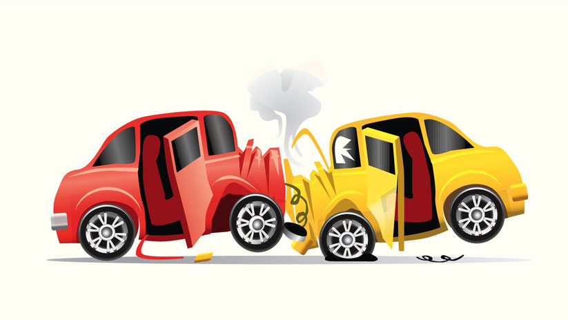 Un choque simple es aquel donde uno o más vehículos colisionan entre sí o con elementos de la via, en la cual se generan daños en los vehículos.