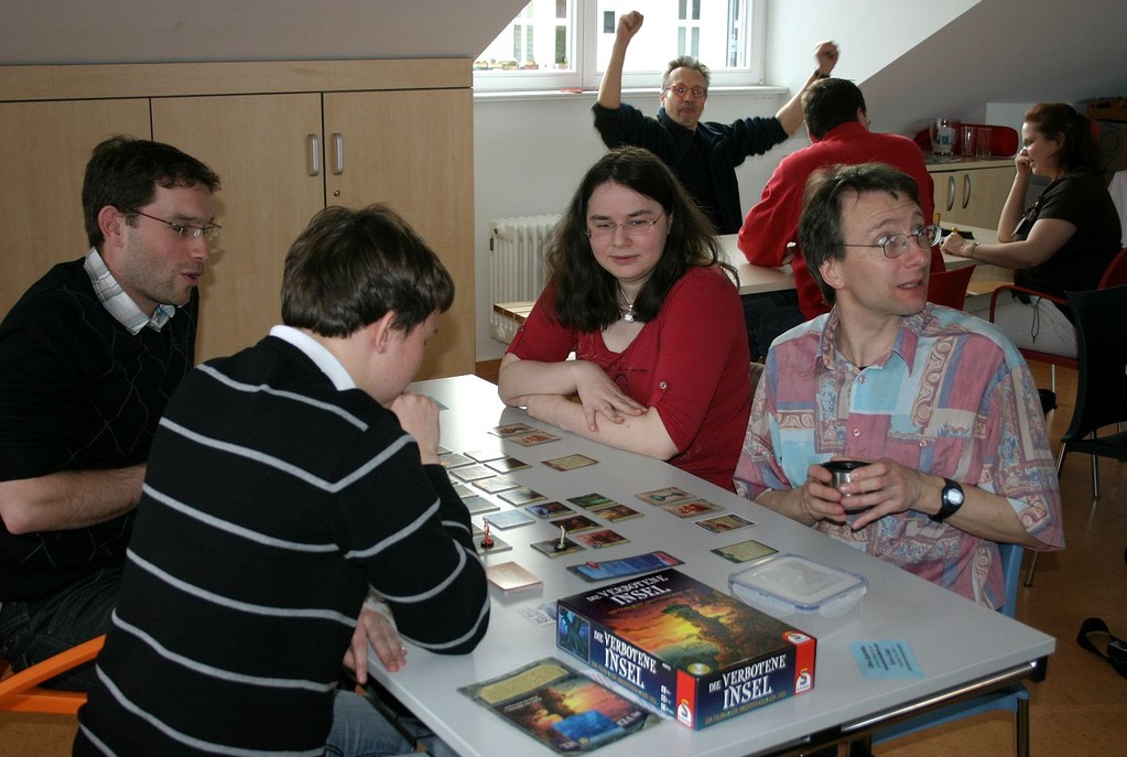 Die verbotene Insel auf dem 1. Pankower Spielefest