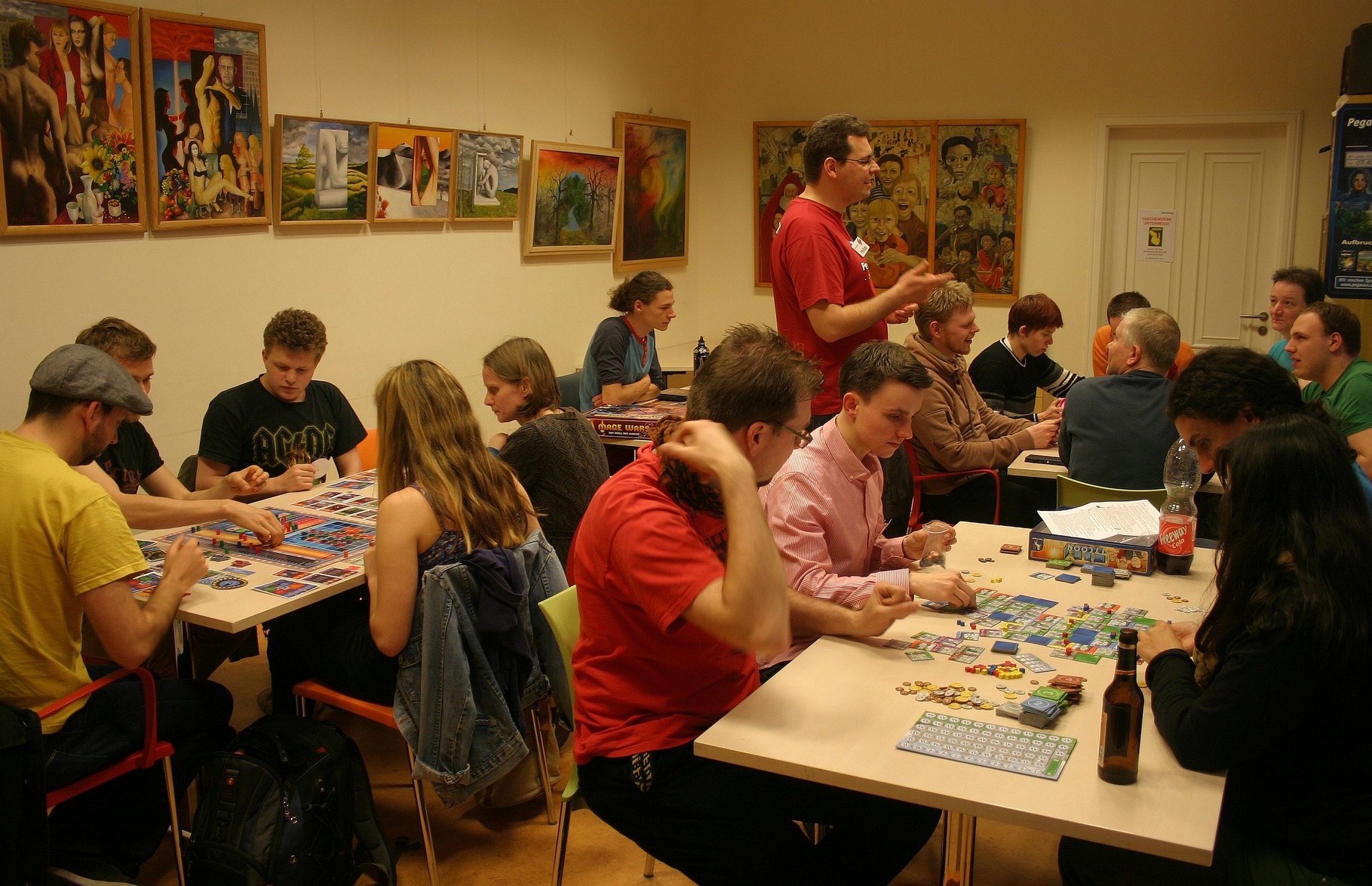 Pegasus-Raum auf dem 5. Pankower Spielefest