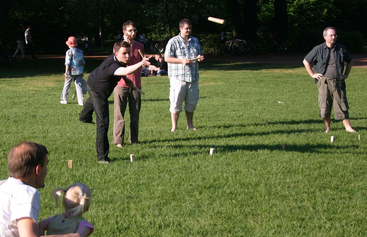Spielen im Park