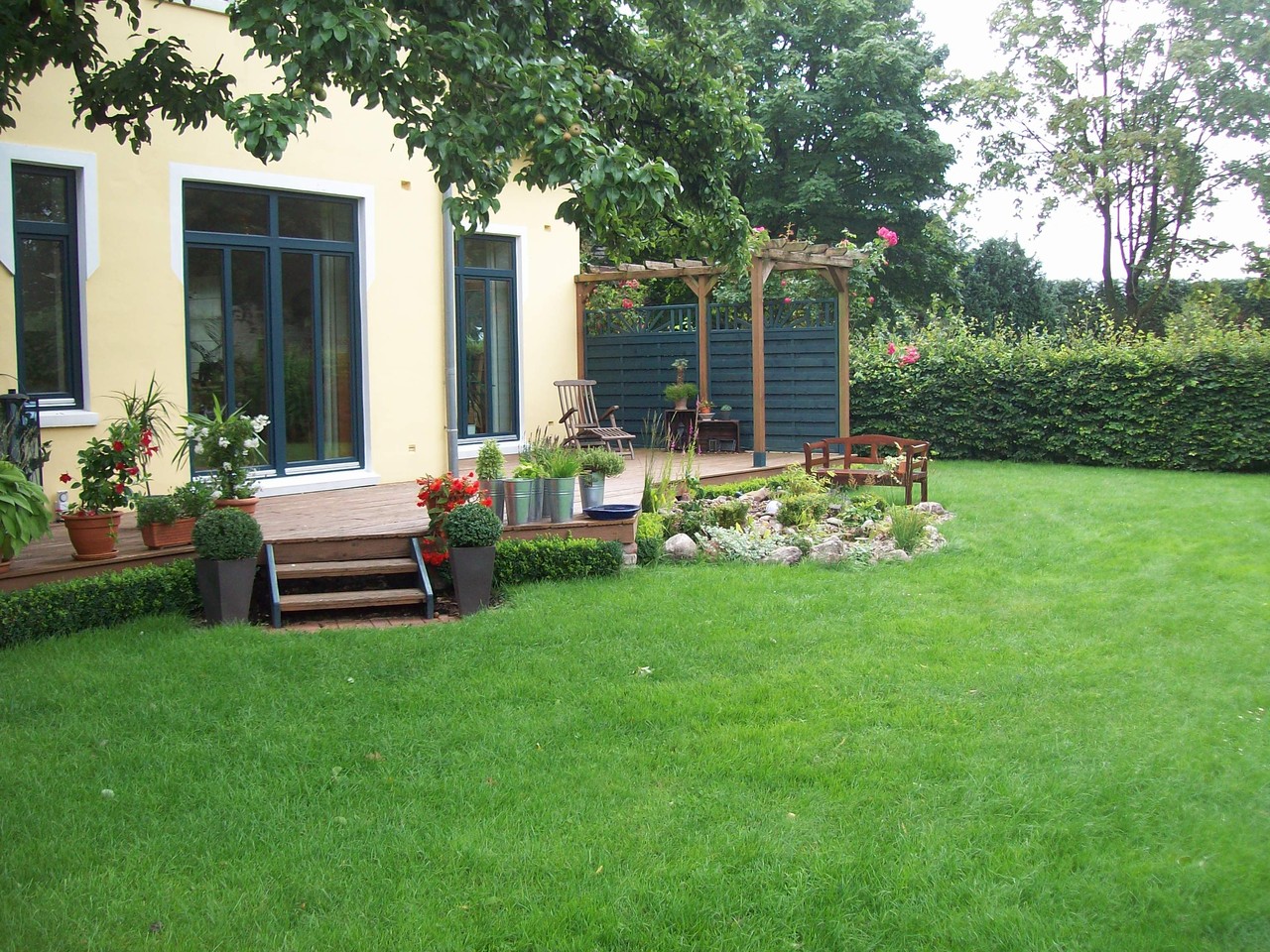 Terrassenansicht