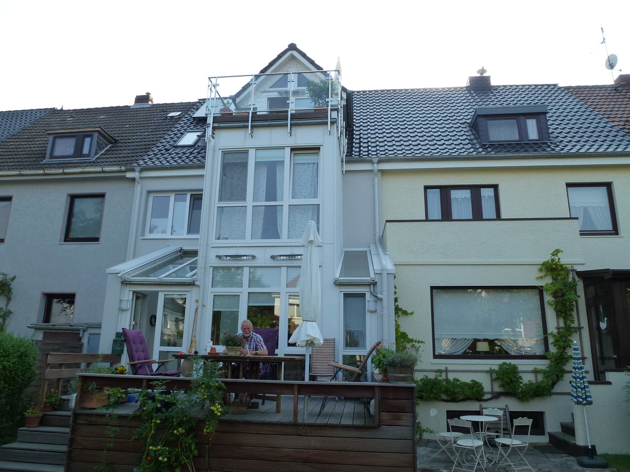 Gartenansicht nachher