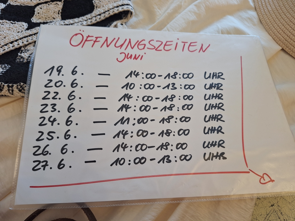 Donnerstag, 18.06.26 sind wir von 11:00-15:00 Uhr für EUCH da. 