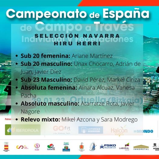 Gran marca de MIKEL CALVO y Selección de Cross