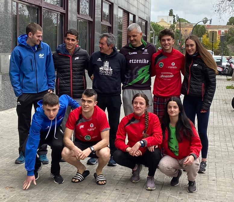 Cto. de España SUB 18 con CAMPEONES de H-H