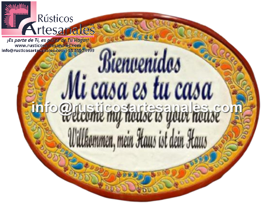 Plumeado Colores Plaza Terracota Ovalada
