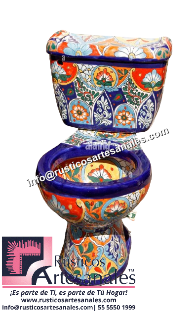 WC de Talavera Sinaloa Taza Corta con Tanque (sin herrajes ni asiento)