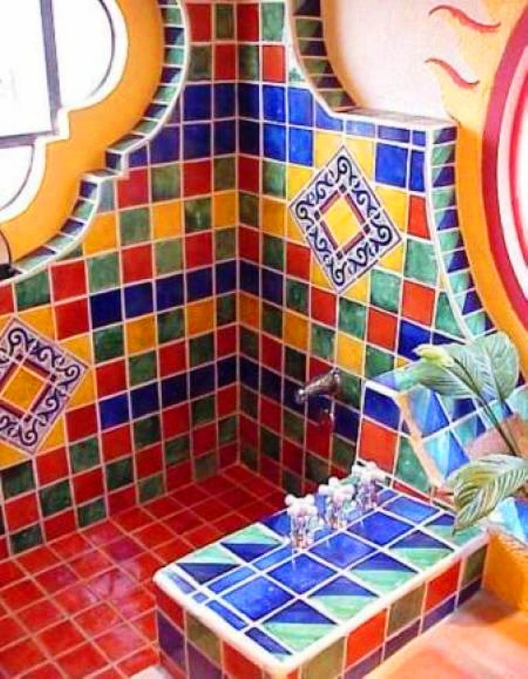 Baño con Colores Intesos